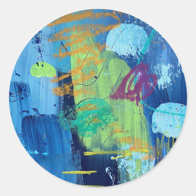 Pegatinas y focas en el diseño de la cueva submari (Anverso)