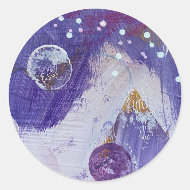 Pegatinas y focas en el diseño de las montañas de  (Anverso)