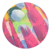 Pegatinas y focas en el diseño del algodón