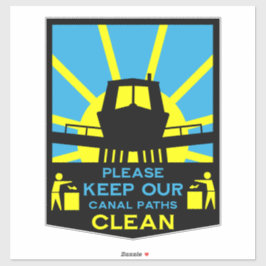 Pegatinas Y Rótulos De Barcos Cercanos