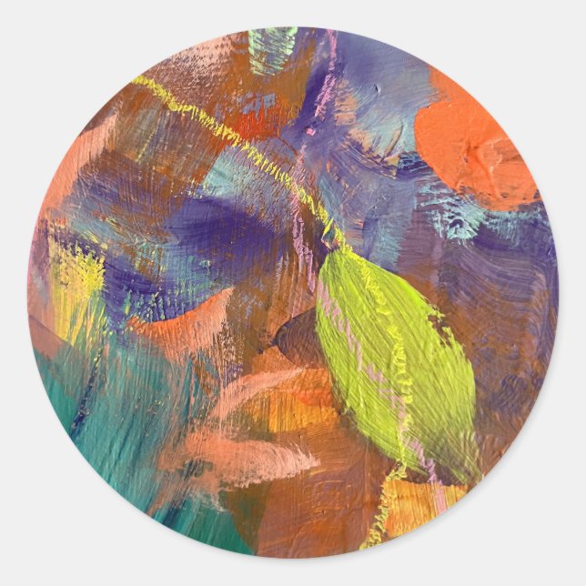 Pegatinas y Sellos en Diseño de Jardín Salvaje (Anverso)