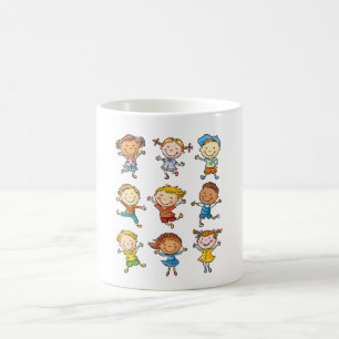 ☕ ✨ Pegatinas y Sips - Una jarra llena de