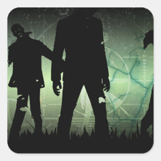 Pegatinas Zombie Apocalypse con problemas