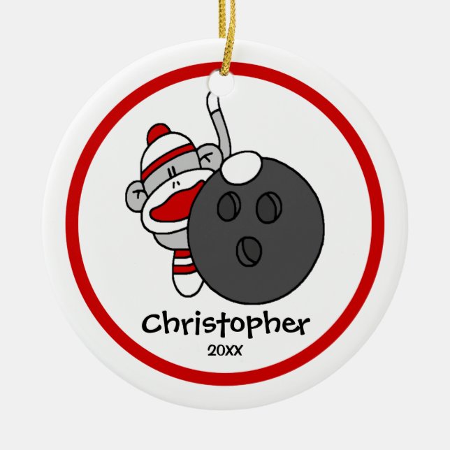 Pegue ornamento del navidad de s del muchacho de (Frente)