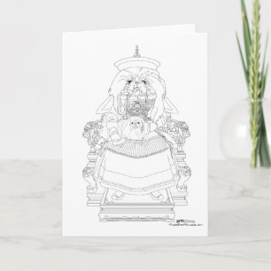 Pekinés Celestial Con Tarjeta de Mascota