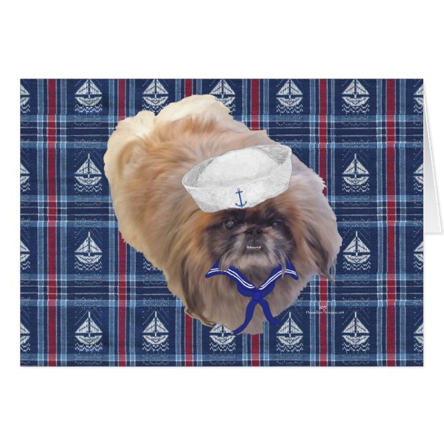 Pekingés Marinero (Anverso (Horizontal))