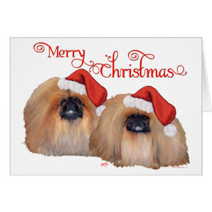 Pekingese Feliz Navidad