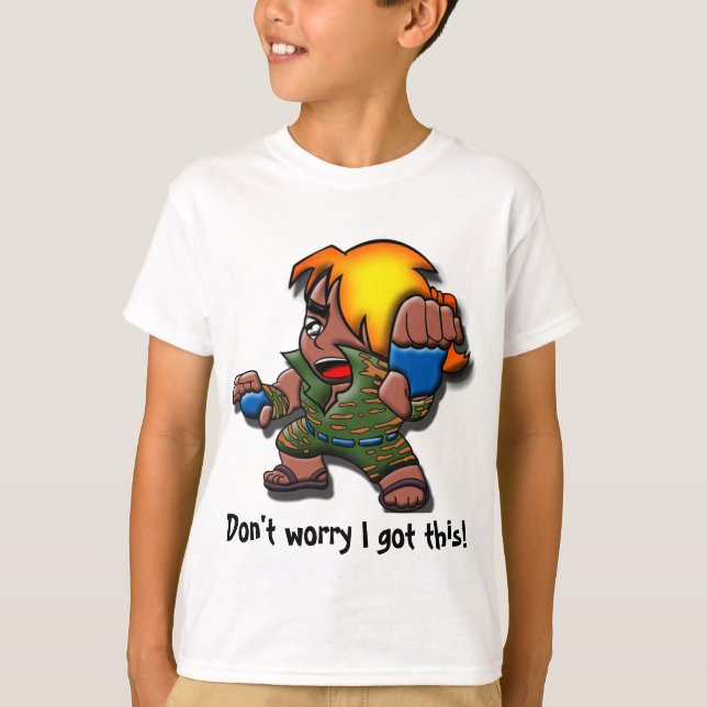 Pelea callejera | Camiseta | Niños | Ropa (Anverso)