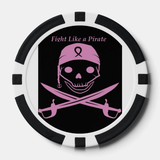 Pelea como un juego de póquer pirata (Anverso)