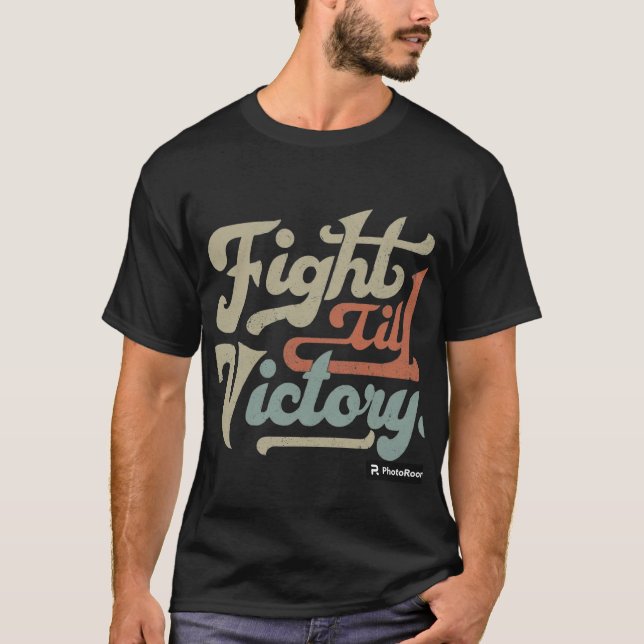 Pelea hasta la camiseta de la victoria (Anverso)