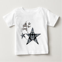 Pelele blanco con estrellas