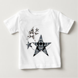 Pelele blanco con estrellas