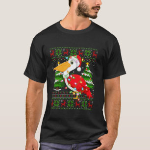 Pelican Bird Xmas Sweater Style Ugly Santa Pelican