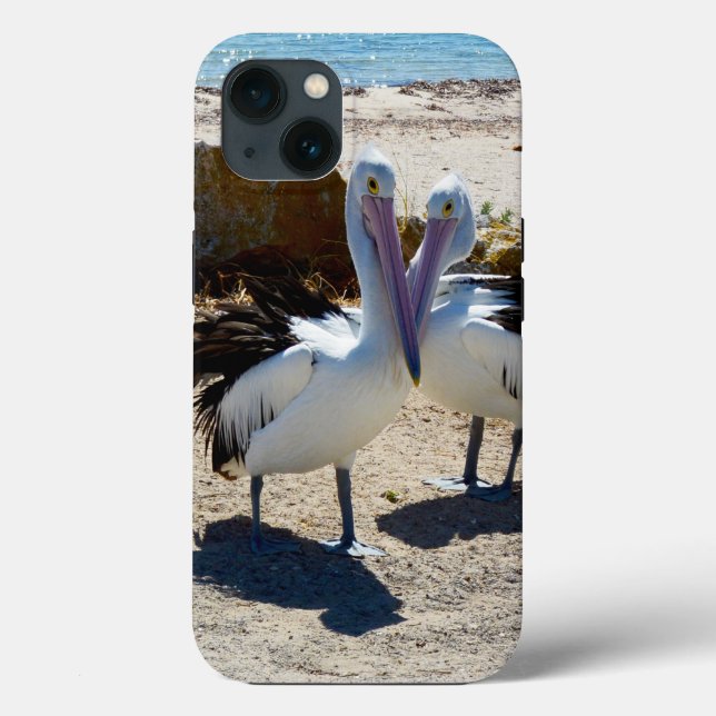 Pelican Love, Funda para iPhone 13 (Reverso )