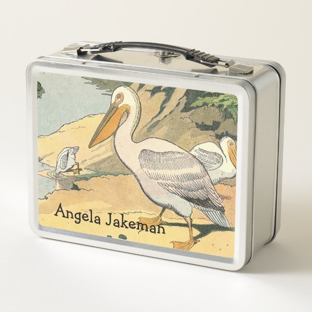 Pelican on the Beach Personalized (Reverso)