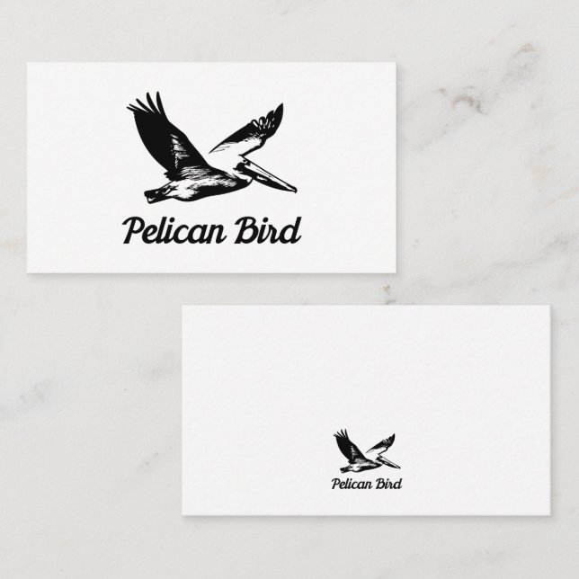 Pelican - Tarjeta de visita (Anverso / Reverso)