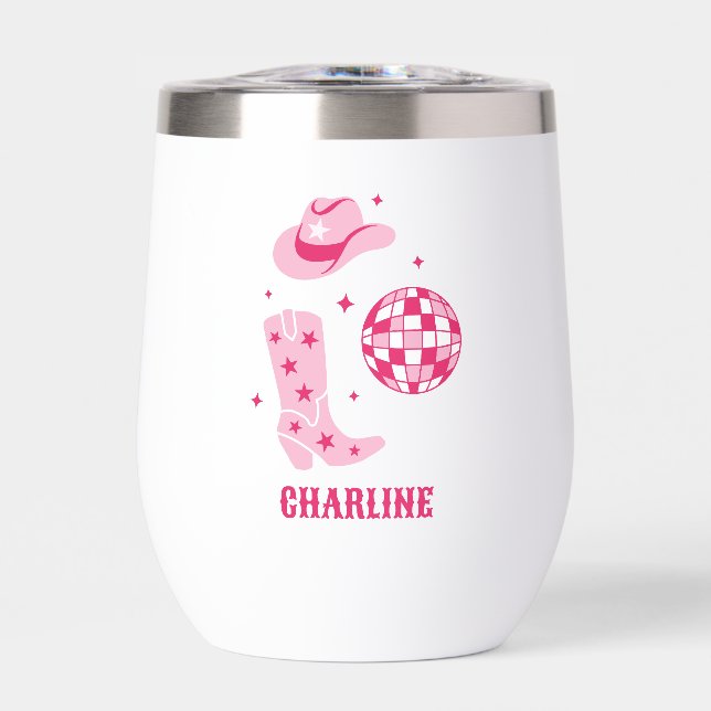 Película de Bachelorette Party Wine Tumblers (Frente)