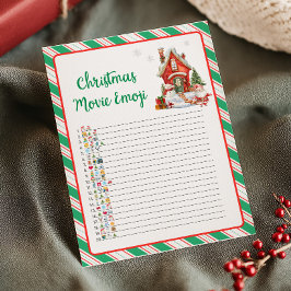 Película de Emoji de la Fiesta de Navidad