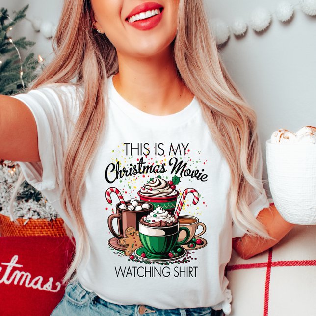 Película de navidades viendo camiseta (Subido por el creador)