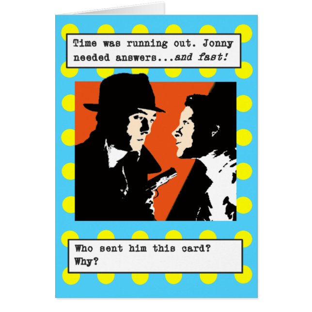 Película Noir: Jonny (arte pop) (Frente)