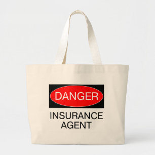 Peligro - Agente de seguros Funny Bolsa de Gorra d