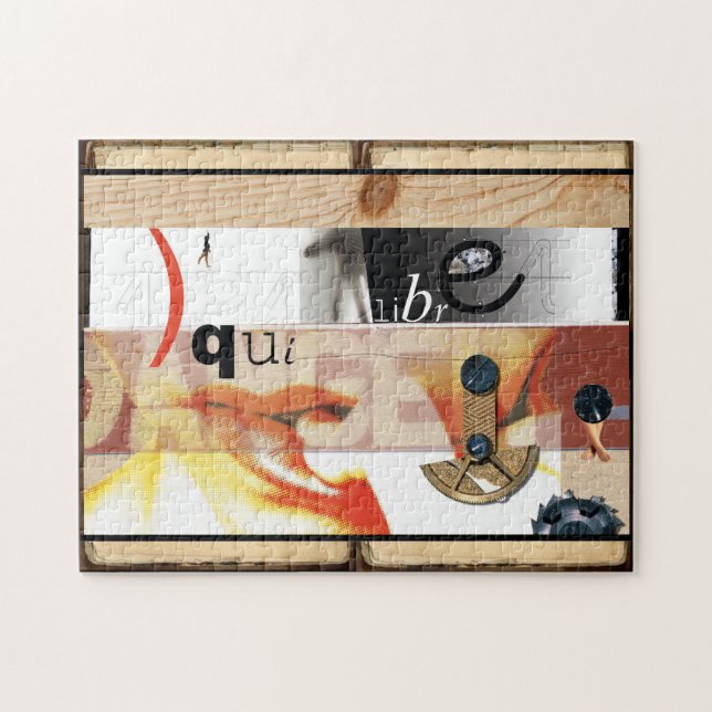 Peligro - Arte de Collage digital - Rompecabezas (Horizontal)