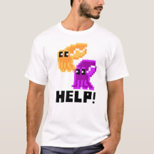 Peligro "ayuda de las jibias!" Camiseta para