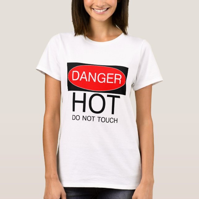 Peligro - Bolsa de Gorra de camiseta caliente (no  (Anverso)