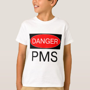 Peligro - Camiseta divertida PMS Taza Sombrero Bol