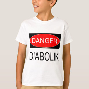 Peligro - Diabolik Camiseta Divertida Taza Sombrer