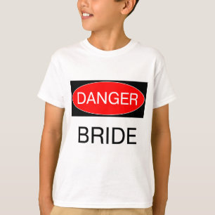 Peligro - Novia Camiseta Divertida de Boda Taza De