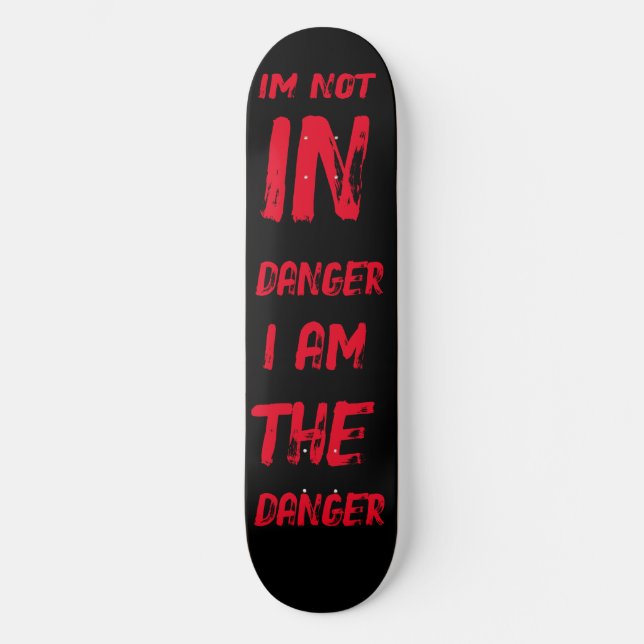 Peligro Skateboard (Anverso)