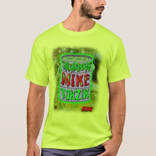 "Peligroso" Mike Tokzik NBW Camisa de Lucha (Anverso)