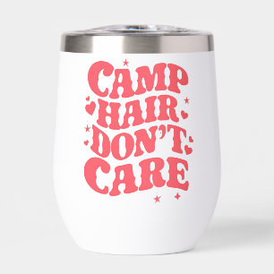 Pelo de campamento no importa chicas de camping de