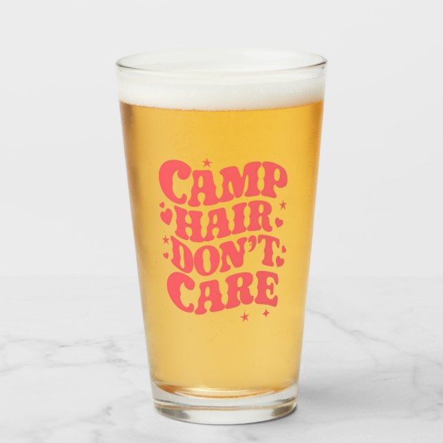 Pelo de campamento no importa chicas de camping de (Anverso (lleno))