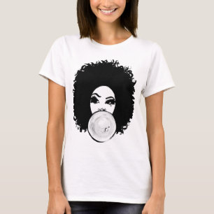 Pelo grande rizado del Afro rizado para el top del