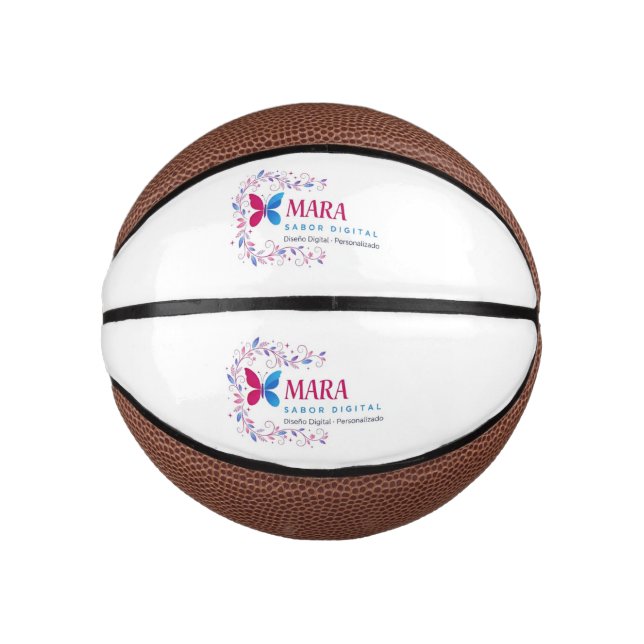 Pelota de baloncesto con diseño moderno (Anverso)