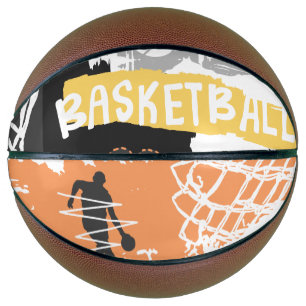 Pelota de baloncesto de tamaño natural personaliza