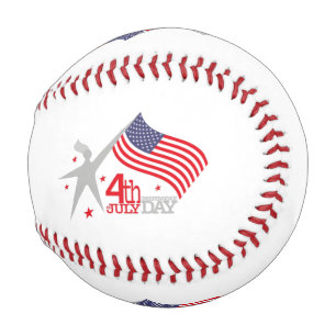 Pelota De Béisbol 4 th of JULY INDEPENDENCE Day