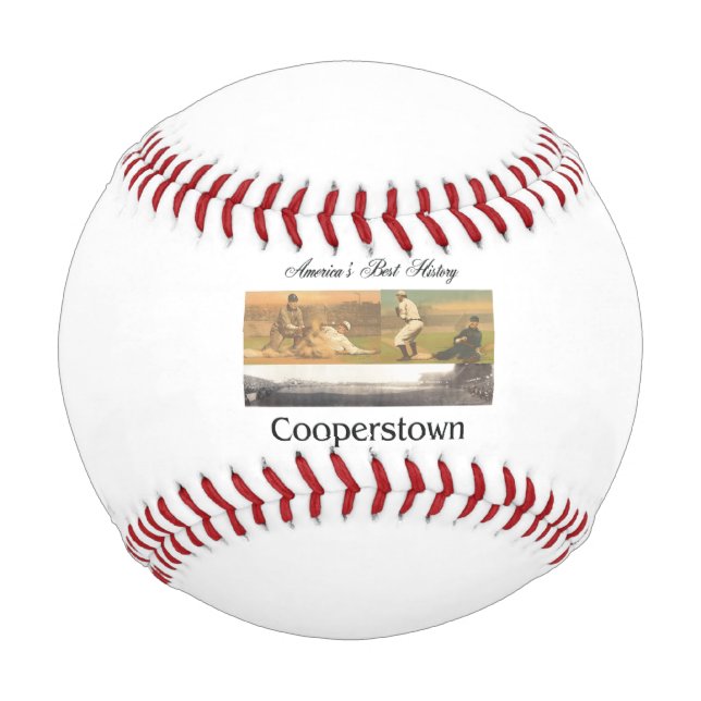 Pelota De Béisbol ABH Cooperstown (Reverso)