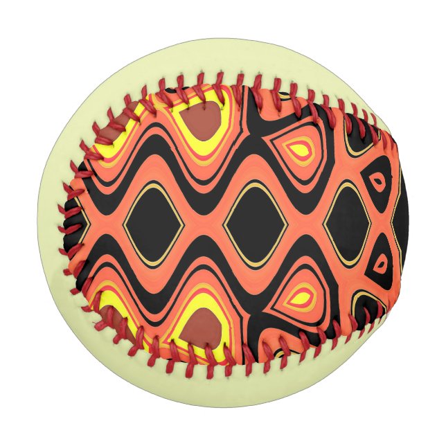 PELOTA DE BÉISBOL ABSTRACCIÓN DE LA PUERTA DE SOL (Anverso izquierdo)