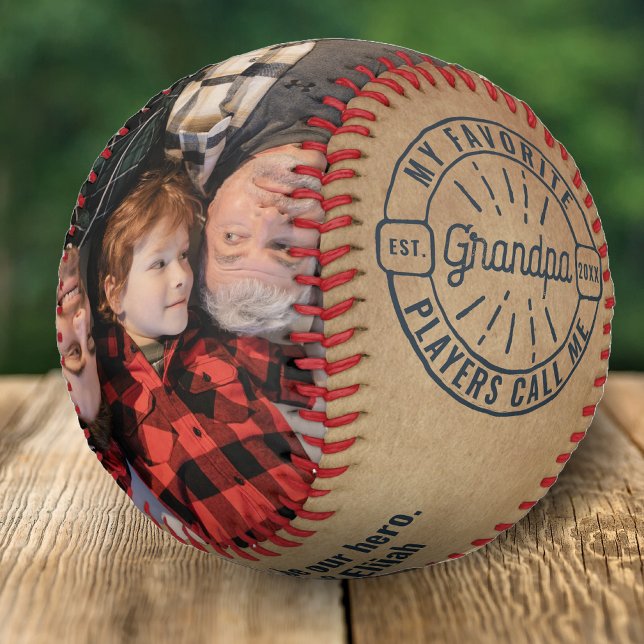 Pelota De Béisbol Abuelo de cita clásica de los nietos (Subido por el creador)