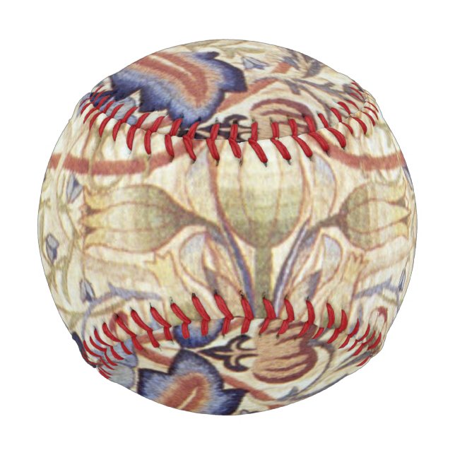 Pelota De Béisbol Acanthus (por William Morris) (Anverso)