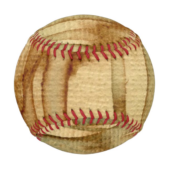 Pelota De Béisbol acuarela de fondo artificial 2 (Anverso)