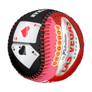 Pelota De Béisbol Adicto a Las Vegas, Rótulo gracioso de Nevada