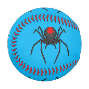 Pelota De Béisbol Alarmante ilustracion personalizado de araña de vi