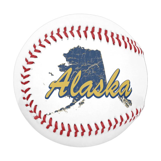 Pelota De Béisbol Alaska (Anverso izquierdo)