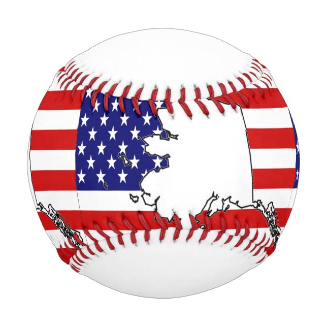 Pelota De Béisbol Alaska (Anverso)