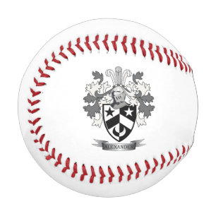 Pelota De Béisbol Alexander Family Crest Coat of Arms