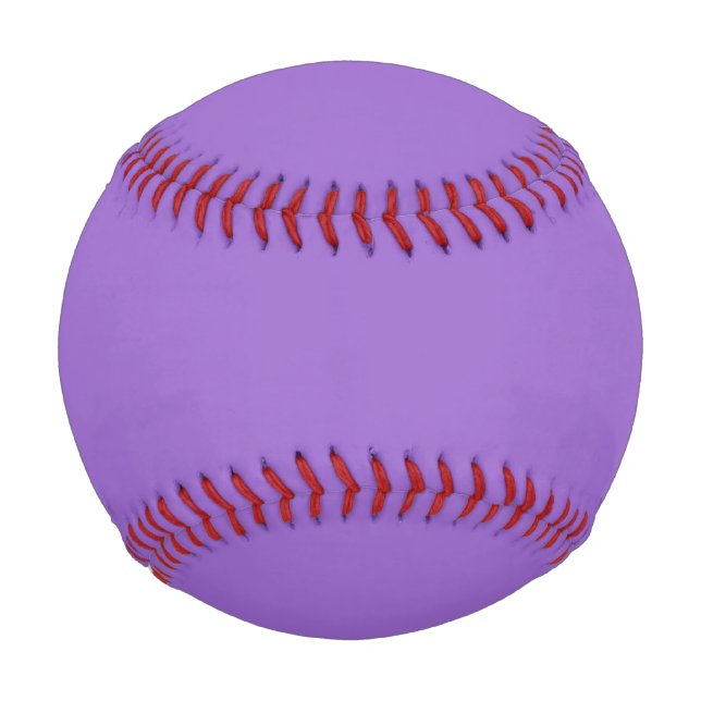 Pelota De Béisbol Ametista (color sólido)  (Anverso)